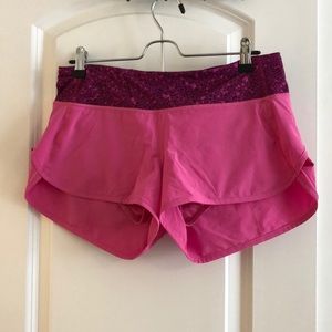 Lululemon speed short 2.5” size 6